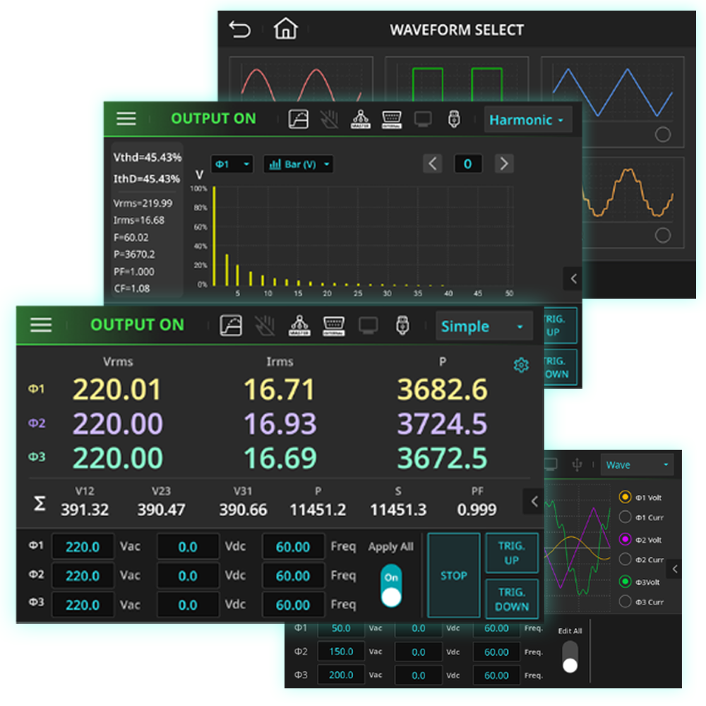 RPS model S screens
